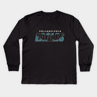 Philadelphia Eagles 2 by Buck Tee Kids Long Sleeve T-Shirt